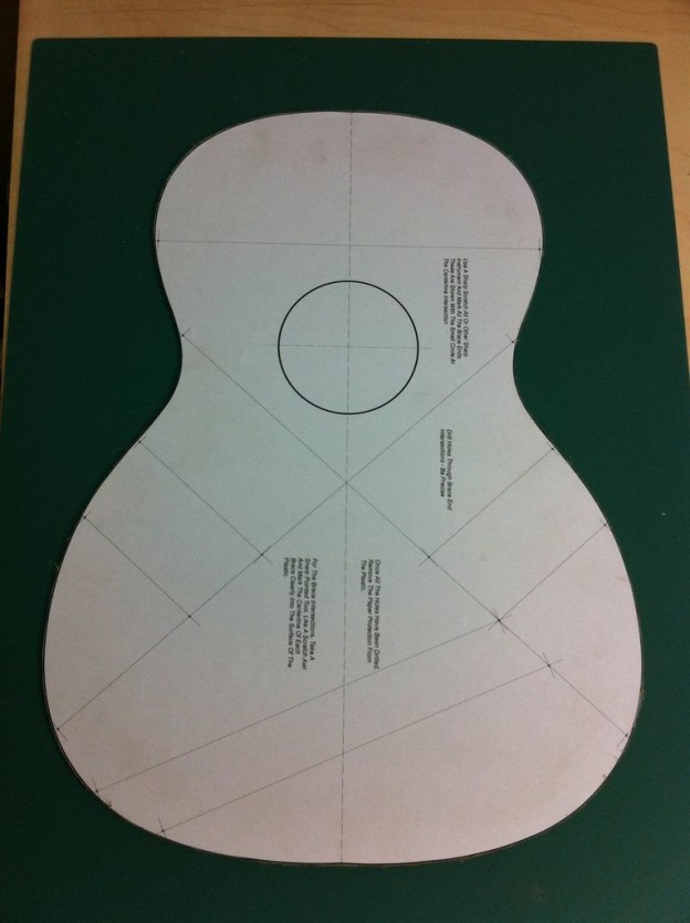 Guitar Building: Templates and Molds - BaconWorks